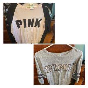 PINK long sleeve shirt bundle